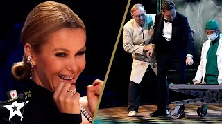 Magician SHOCKS Britains Got Talent Judges With His Act [upl. by Ainet]