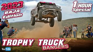 Trophy Truck BANGERS 2023  Baja Edition  1 Hour Special [upl. by Harpole]