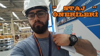 Mühendislik Stajı Önerileri  İzmit Vlog [upl. by Baniez474]