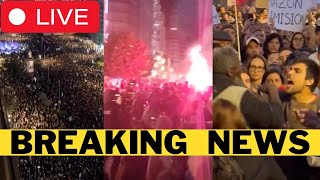 🚨 BREAKING Huge UPRISING In Spain Against Establishment [upl. by Odey]