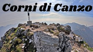 Corni di Canzo via normale dalle fonti di GajumComoTrekking Lombardia [upl. by Richmound649]