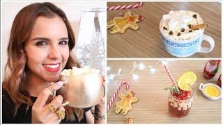 BEBIDAS DIVINAS Y DELICIOSÍSIMAS PARA NAVIDAD ♥  Yuya [upl. by Burrus]