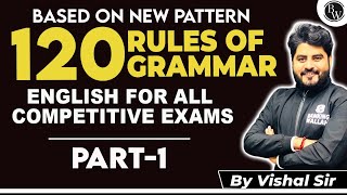 120 Rules Of Grammar By Vishal Sir  Lecture  1  English By Vishal Parihar [upl. by Leba903]