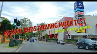 MERRYLANDS MOCK DRIVING TESTRESULT EXPLAINEDMOST COMMON MISTAKES [upl. by Domeniga]