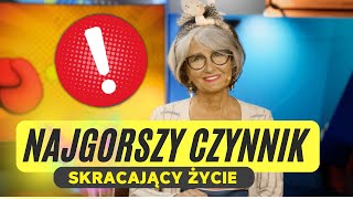 NAJGORSZY CZYNNIK SKRACAJĄCY ŻYCIE  WIECZNIE MŁODZI DR N MED DANUTA MYŁEK [upl. by Assirt]