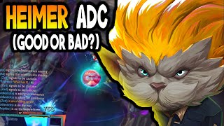 is Heimerdinger still a god tier ADC pick in Season 14 [upl. by Quartet]