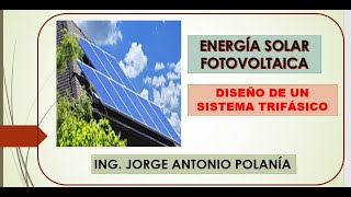 Instalación fotovoltaica trifásica [upl. by Ahsihat]