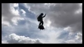 Franky Zapata New flyboardAir tests July 29 [upl. by Arteid]