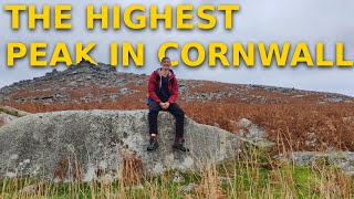 A Spontaneous Hike up Cornwalls Highest Peak [upl. by Christel]