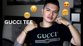 ARE THESE GUCCI TEES WORTH IT [upl. by Hume743]