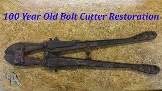 Antique HKP Bolt Cutter Restoration [upl. by Ynad13]