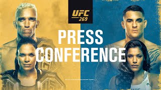 UFC 269 Prefight Press Conference [upl. by Nuawad526]