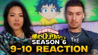 We DID NOT Expect to Cry This Much My Hero Academia SEASON 6 Ep 910 REACTION [upl. by Teraj]