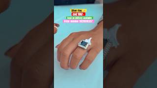 Beautiful silver ring with 67 discount 🌸✨youtubeshorts ytshorts viralvideo [upl. by Anihsat489]