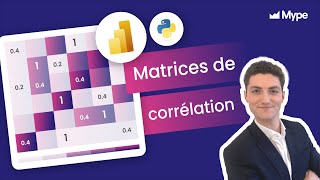 Créer une matrice de corrélation dans Power BI avec Python [upl. by Schroder]