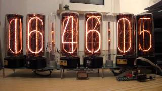 CD47 Nixie Clock Preview Part 02 [upl. by Shayla]