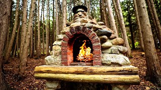 Building a Rock Pizza Oven COMPLETE BUILD [upl. by Filide]