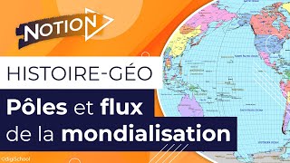 Croquis de géographie  Pôles et flux de la mondialisation [upl. by Scarlet]