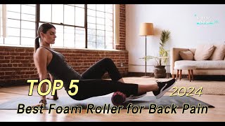 TOP 5 Best Foam Roller for Back Pain 2024 [upl. by Abroms]