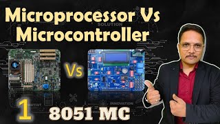 Comparison of Microprocessor and Microcontroller Basics and Key Differences Explained [upl. by Cedar717]