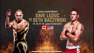 Dave Leduc vs Seth Baczynski FULL FIGHT HD🔥 [upl. by Odel]