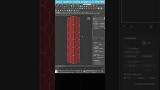 Efficient Polygon Selection in 3Ds Max Mastering the Similar Tool shorts 3dsmax tips selection [upl. by Oileve]