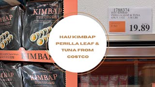 Costco KimBap  Is it as good as Trader Joes or HMart KimBap [upl. by Brunhild]