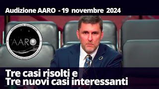 Audizione 2024 AARO UFO UAP [upl. by Lorn31]