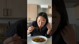 Another easy soba noodle recipe koreanfood gochujang sobanoodle homecook easyrecipe [upl. by Ddarb]