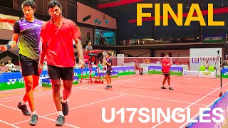 U17FINAL ALL INDIA SUB JUNIOR RANKING TOURNAMENT 2022 JWALA GUTTA PRANAY SHETTIGAR VS ABHISHEK [upl. by Ahsitul]