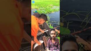 💥with koach in boat😂 strike fish fishing viralvideo fishcatching bowfishing new greenscreen [upl. by Ballou]