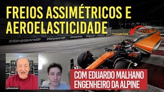 Conheça as novas armas da F1 freios assimétricos e aeroelasticidade [upl. by Selim]