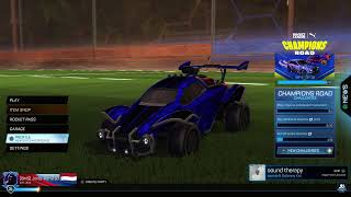 Rocket League  Live Road to Grand Champion Champ 3 div 3 [upl. by Hooge]