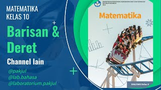 Barisan geometri menentukan rasio dan menentukan rumus suku ken MATEMATIKA KELAS 10 buku kemdikbud [upl. by Noreik]