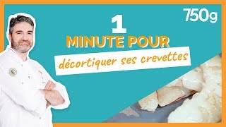 1 min pour décortiquer ses crevettes  750g [upl. by Bancroft702]