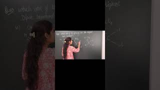 Dipole momentComparison of dipole among the following chemistry education iitjee [upl. by Jase]