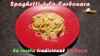 La Vraie Recette des Spaghetti Carbonara  Pas de Crème Juste lAuthenticité Italienne [upl. by Dianemarie]