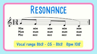 Vocal Resonance Warm Up Exercise  Mim Mum Moo [upl. by Quickman273]