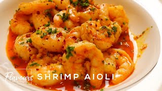 How To Make Shrimp Aioli Shorts [upl. by Wilkey]