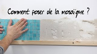 Comment poser de la mosaïque [upl. by Sharla857]