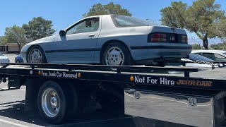 Rescuing a RX7 that has been abandoned for 23 years [upl. by Wilie997]