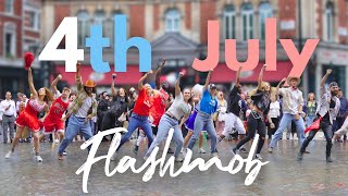 July 4th Flash Mob Brings London to a Halt [upl. by Fergus]