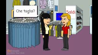 Acquisti in un negozio di abbigliamento [upl. by Eelsha]