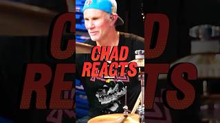 RED HOT CHILI PEPPERS drummer gets emotional to his OWN song 🥲🥲 rhcp chadsmith drums [upl. by Annodal]