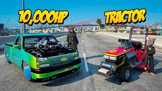 Recuperamos El Tractor Del Niño Rata En Mi camioneta 😰 Gta Rp [upl. by Antipus485]