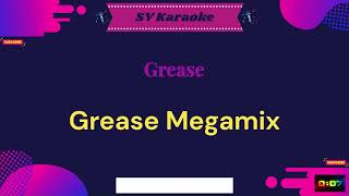 Grease  Grease Megamix  Karaoke [upl. by Violet]