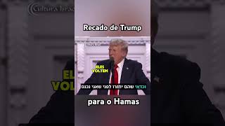 Trump fala sobre os sequestrados israel hebraico [upl. by O'Donovan]