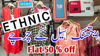 Ethnic Sale 50 Off Starting Rs490 May 17 2022 [upl. by Kentigera]