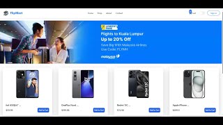 FlipMart Ecommerce Demo Django with Stripe Payments amp Google OAuth2 Authentication [upl. by Rawley]