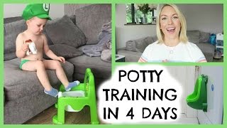 POTTY TRAINING TIPS  POTTY TRAINING IN 4 DAYS [upl. by Finstad]